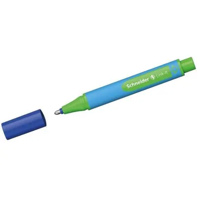 Image de 10x Schneider 154503 Stylo à bille Slider Link-It XB bleu