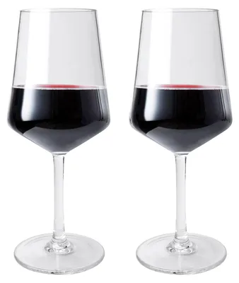 2er-Set Kunststoff-Weingläser, 532 ml, unzerbrechlich