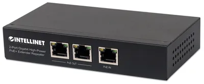 Produktbild von INTELLINET PoE+ Extender 2-Port Gigabit High-Power bis 100m