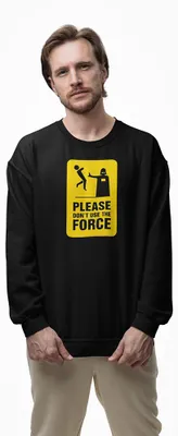 Produktbild von D&B Design Uni Pullover SWMO00069 Star Wars Schwarz-Größe XL