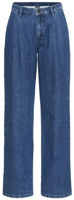 Produktbild von camel active Damen Loose Fit Denim aus Reiner Baumwolle Mid Blue Used, womenswea