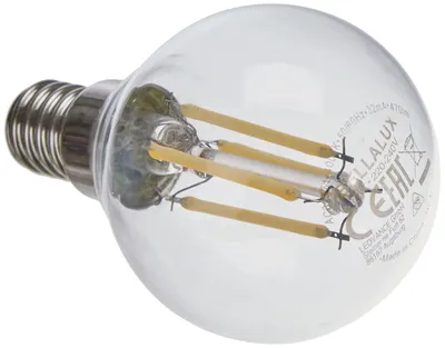 Produktbild von BELLALUX LED-Lampe, Sockel E14, Kaltweiß (4000K), Klares Filament, Tropfenform,