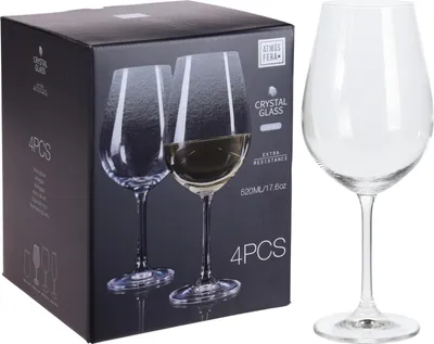 Produktbild von Furber. F-SR4000020, Weißwein-Glas, Standard-Glas, Kristall, Glas, Transparent, Europa, 520 ml