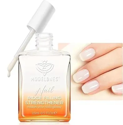 Zdjęcie produktu dla Wzmacniacz do paznokci wypełniający biały lakier manicure 15 ml