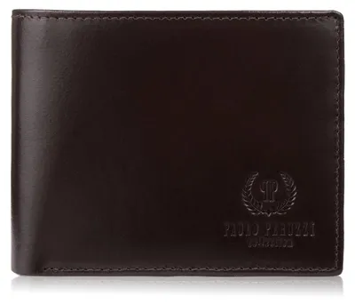 Produktbild von Elegante braune Ledergeldbörse für Herren mit RFID-Schutz Paolo Peruzzi AY-11-BR