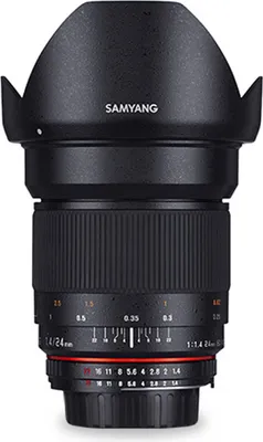 Produktbild von Samyang 24mm F1.4 Objektiv Pentax K Weitwinkel manuell Vollformat