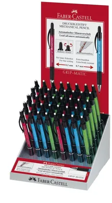 Produktbild von Faber-Castell Display Druckbleistift GRIP-MATIC 137741