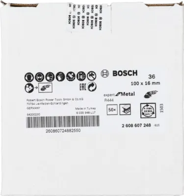 Produktbild von Fiberschleifscheibe R444, Expert for Metal, Bohr.: 16 mm