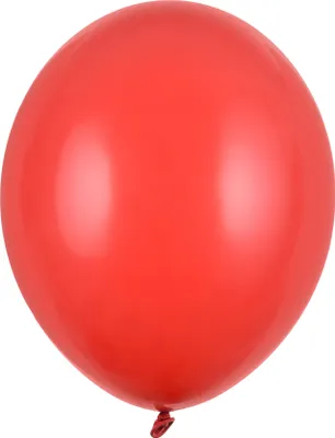 Produktbild von 100 Stk. Luftballon Ø30cm "Uni Pastell" | Rot