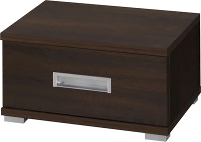 Obrázok produktu pre Nočný stolík MAKEL - gaštan wenge