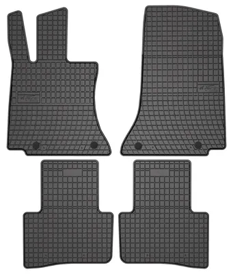 Immagine prodotto di Tappetini auto in gomma adatto per Mercedes C-Klasa W206 (2021-, berlina, station wagon) neri, set 4 pz, con fissaggi