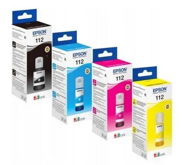 Zdjęcie produktu dla Tusz Epson 112 3 x 70ml + 1 x 127ml CMYK Oryginał komplet