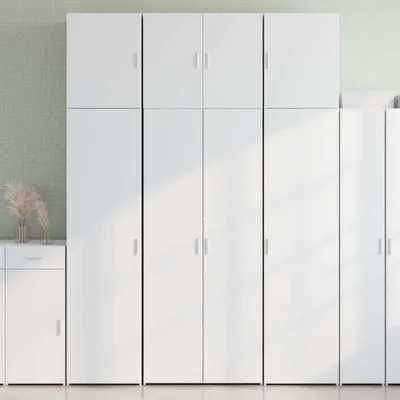 Produktbild von Möbel Highboard Weiß 80x42,5x249 cm Holzwerkstoff - Kommoden 3281364