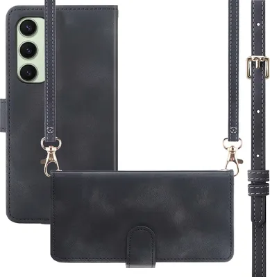 Immagine prodotto di Custodia pieghevole con cordino imoshion Samsung Galaxy S24 FE - Nero