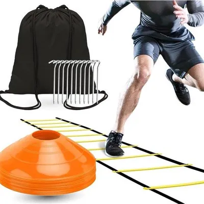 Produktbild von Famanu Trainingsset Agility Leiter - Fußballzubehör und Trainingsmaterial