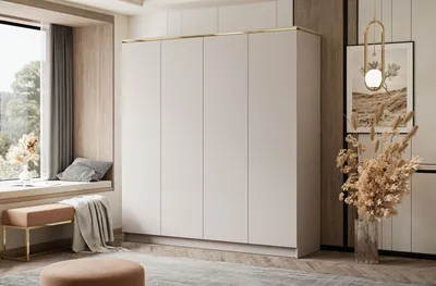 Produktbild von Kleiderschrank AURORA 4D KASCHMIR Push-to-open System