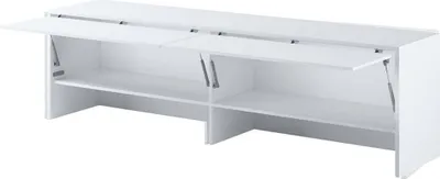 Obrázek produktu pro Furniture24 Nástavec Bed Concept Lenart BC9, skříň pro sklopné postele, 2 dvířka, bílá matná