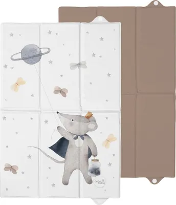 Obrázek produktu pro CEBA BABY Podložka přebalovací cestovní (60x40) Basic Cosmic Mouse