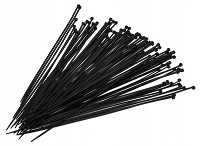 Produktbild von Kabelbinder schwarz 200x3,6 (100 Stück)