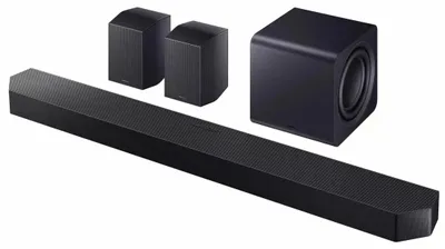 Produktbild von Samsung Q-series HW-Q990H/ZF, 11.1.4 Kanäle, 756 W, Dolby Atmos, Dolby Digital Plus, Dolby TrueHD, Dolby Digital 5.1, Dolby Atmos Music, Kabellos, Schwarz, Titan Black