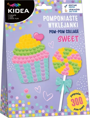 Produktbild von Kreativset Kürbisaufnäher Süße Bonbons Kidea