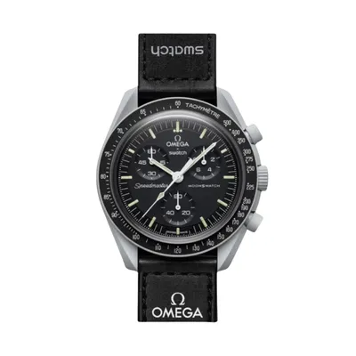 Snoopy x OMEGA x Swatch MoonSwatch 黒 Swatch X Omega Moonswatch - Snoopy Black – Marc Gebauer