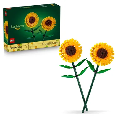 Zdjęcie produktu dla LEGO Botanicals Słoneczniki, Zestaw do budowania, 8 lat(a), Plastik, 191 szt., 141 g
