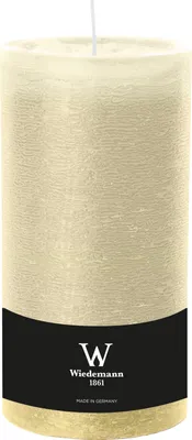 Produktbild von Wiedemann Marble Rustik Kerzen, Stumpenkerzen, Bisquit 190 x Ø 98 mm