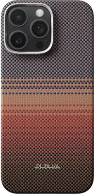 Immagine prodotto di Custodia Pitaka Ultra-Slim PitaTap compatibile con iPhone 16 Pro, Sunset