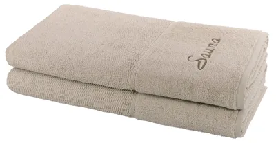 Productafbeelding van MÖVE Saunatowel set van 2 stuks, kleur: PEARL