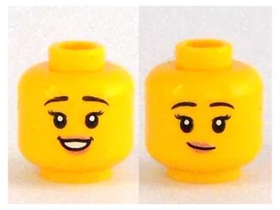 Obrázok produktu pre LEGO žltá minifigúrka (3626pb2932) – nová