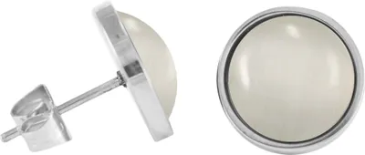 Produktbild von Chirurgenstahl Ohrstecker Elegance Farbe - Silber