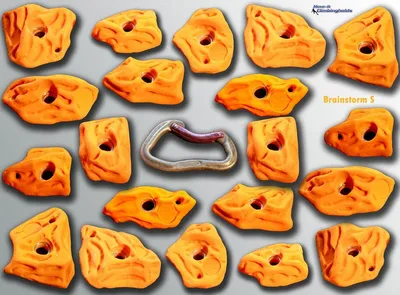 Produktbild von Brainstorm s Klettergriffe S von Move-it-Climbingholds,rot