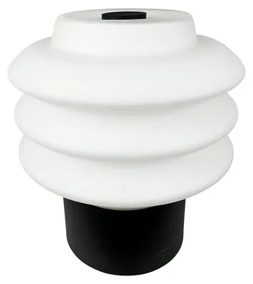 Produktbild von Tischlampe, Kabellos Dimmbar Tischleuchte, Led Tischleuchte Metall, Leselampe, USB Wiederaufladbare, Diva Schwarz Opal