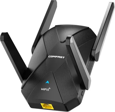 Produktbild von INF WiFi 6 Range Extender - Schwarz