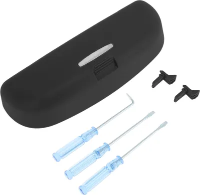 Produktbild von Auto-Sonnenbrillenetui für Audi Q3 2013-2021 Brillenhalter Aufbewahrungsbox Kunststoff Schwarz 1 Set