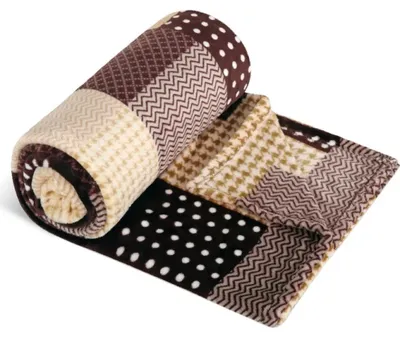 Immagine prodotto di Coperta da campeggio 150x200 cm a quadretti beige