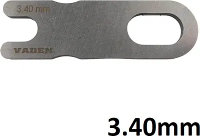 Produktbild von Ausgleichslamellendistanzstück Volvo Injektorverstellung 3,40mm | VAD130005029