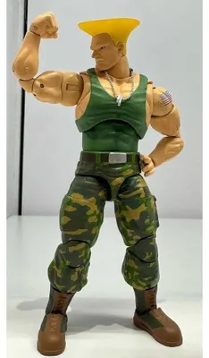 Image de Ultra Street Fighter II : The Final Challengers Actionfigur 1/12 Guile 15 cm