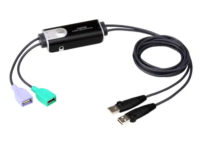 Obrázok produktu pre ATEN CS62KM-AT - 1,8 m - USB - USB - Schwarz - USB - Kunststoff