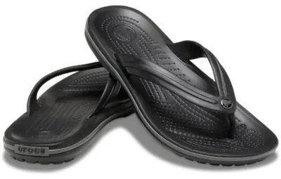 Produktbild von Crocs Crocband™ Flip - Black/Slate Grey Black/Slate Grey 46-47
