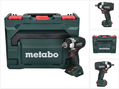Zdjęcie produktu dla Metabo SSW 18 LT 300 BL akumulatorowy klucz udarowy 18 V 300 Nm ( 602398840 ) bezszczotkowy + metaBOX - bez akumulatora, bez ładowarki
