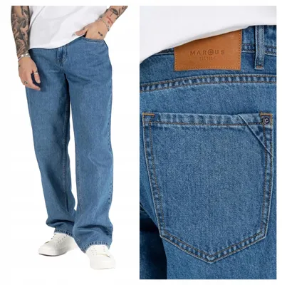 Zdjęcie produktu dla Marcus | Spodnie męskie Jason Z 2241, jasnoniebieskie jeansy, rozmiar W31, długość L32