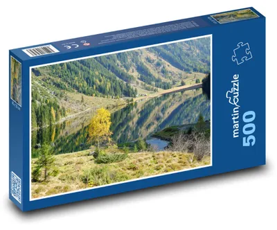 Obrázok produktu pre Puzzle 500 Jazero v Alpách - martinpuzzle