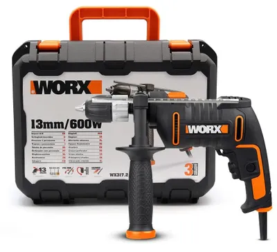 Imagen del producto de Taladro percutor - 600 W - Velocidad variable - 1,6 kg