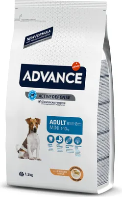 Productafbeelding van ADVANCE Mini Adult - droogvoer voor kleine honden, 1,5 kg