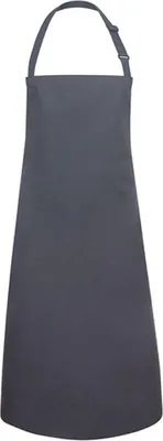 Produktbild von Karlowsky Latzschürze BASIC mit Schnalle 75 x 90 cm unisex Polyester/Baumwollmix Anthrazit