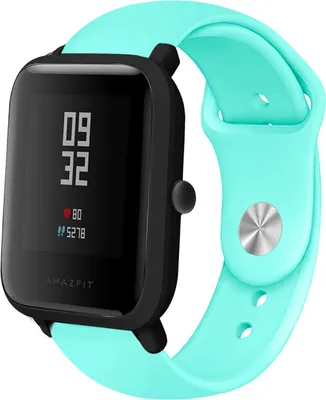 Produktbild von Strap-it Xiaomi Amazfit Bip Sportarmband (Aqua)