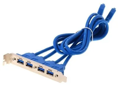 Productafbeelding van Delock 82974 Slotblech Delock 4x USB3.0 A