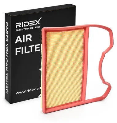 Produktbild von Luftfilter RIDEX 8A0286 für VW Polo Schrägheck (6R1, 6C1) Filtereinsatz